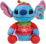 Peluche de 11 pulgadas del extraterrestre Stitch navideño