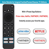 Control Remoto CT-RC1CA-21 para Smart TV Insignia/Toshiba