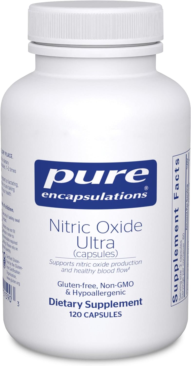 Suplemento producción  Nitric Oxide Ultra (Cápsulas)  120 un