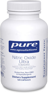 Suplemento producción  Nitric Oxide Ultra (Cápsulas)  120 un