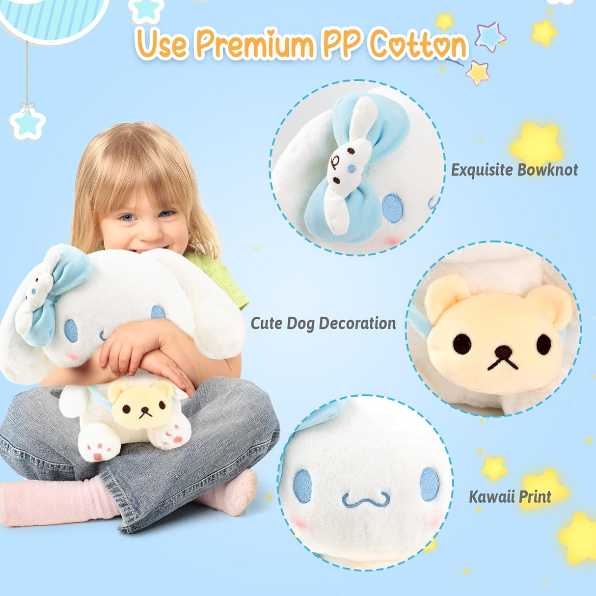 Peluche Kawaii Suave, Anime, Regalo Cumpleaños para Niñas