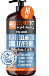 Suplementos de aceite Omega 3 con Omega 3, EPA, DHA, vitamina A, vitamina D, aceite de hígado de bacalao puro que apoya la picazón en la piel, la movilidad, la piel y el pelaje