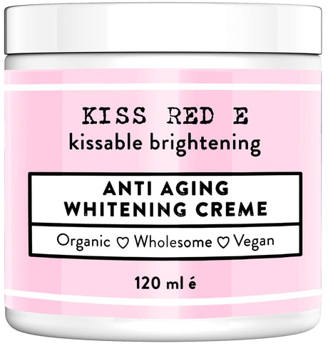 Crema antienvejecimiento para aclarar la piel Kiss Red E