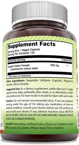 Suplemento India Neem (hecho con hoja de neem natural 120und