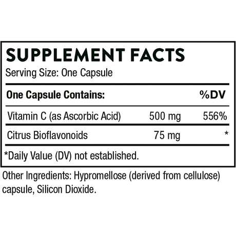 Suplementos Vitamina C  y bioflavonoides energía celular 90u