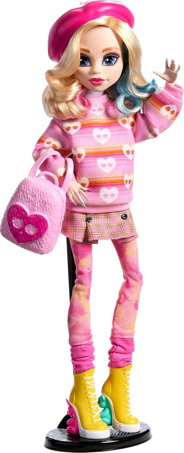 Muñeca Wednesday Monster High con accesorios, Enid Sinclair