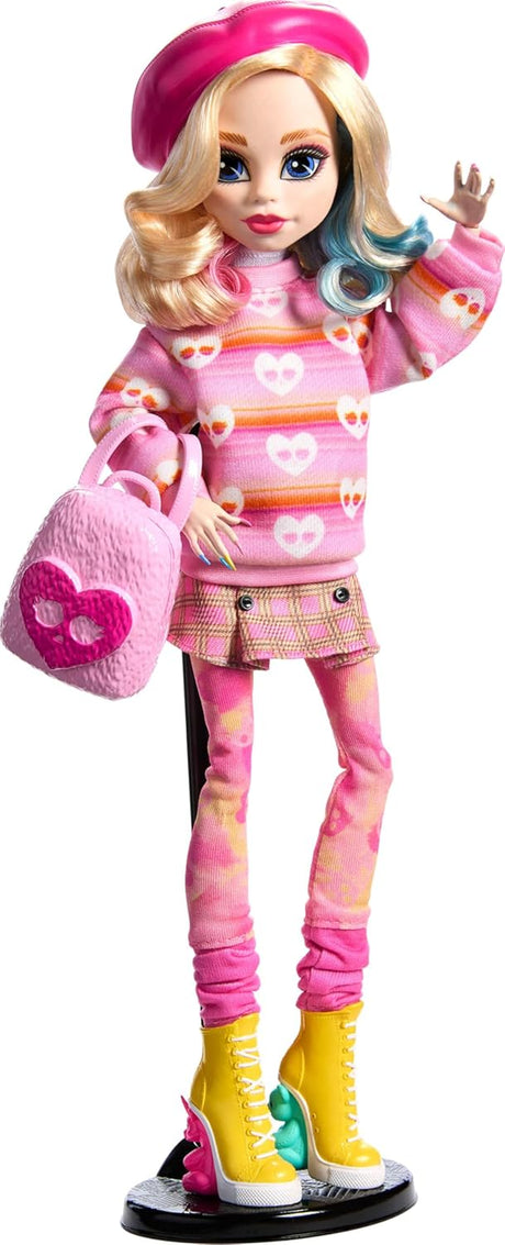 Muñeca Wednesday Monster High con accesorios, Enid Sinclair