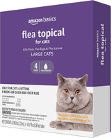 Tratamiento Antipulgas tópico para gatos grandes 4 unidades