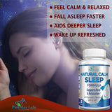 Suplemento Ayuda natural para dormir con magnesio  L-teanina