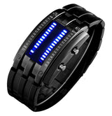 Reloj digital resistente al agua para hombre LED