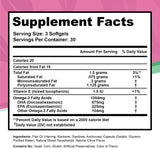Peapod Omega-3 Premium  Suplemento de aceite de pescado