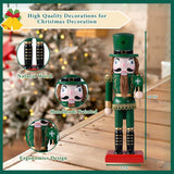 Adornos Navideños de Trébol de Cuatro Hojas - Figuras de Madera