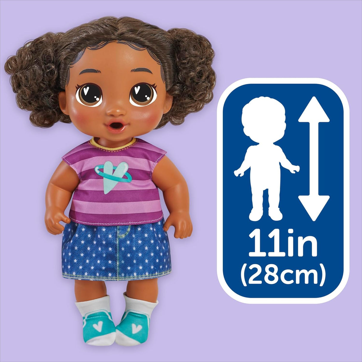 Muñeca Baby Alive Super BFF Tilly Tinker, 11'', Exclusiva Amazon