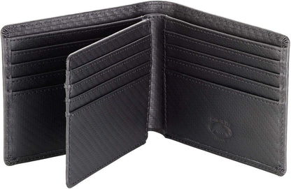 Billetera Bifold Cuero RFID con Ventana para ID Stealth Mode