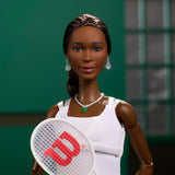 Doll Barbie Inspiring Women Venus Williams Ropa y Raqueta