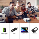 Proyector SMONET 1080P HD 7500L Mini Portátil para TV y PS5