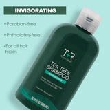 Champú de árbol de té cuidado vigorizante True+Real