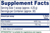 Vitanica Optinositol Suplemento para Ovulación 4.4 Oz