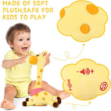 Jirafa de Peluche Emoin: Musical, Interactiva, Canta 10 Canciones
