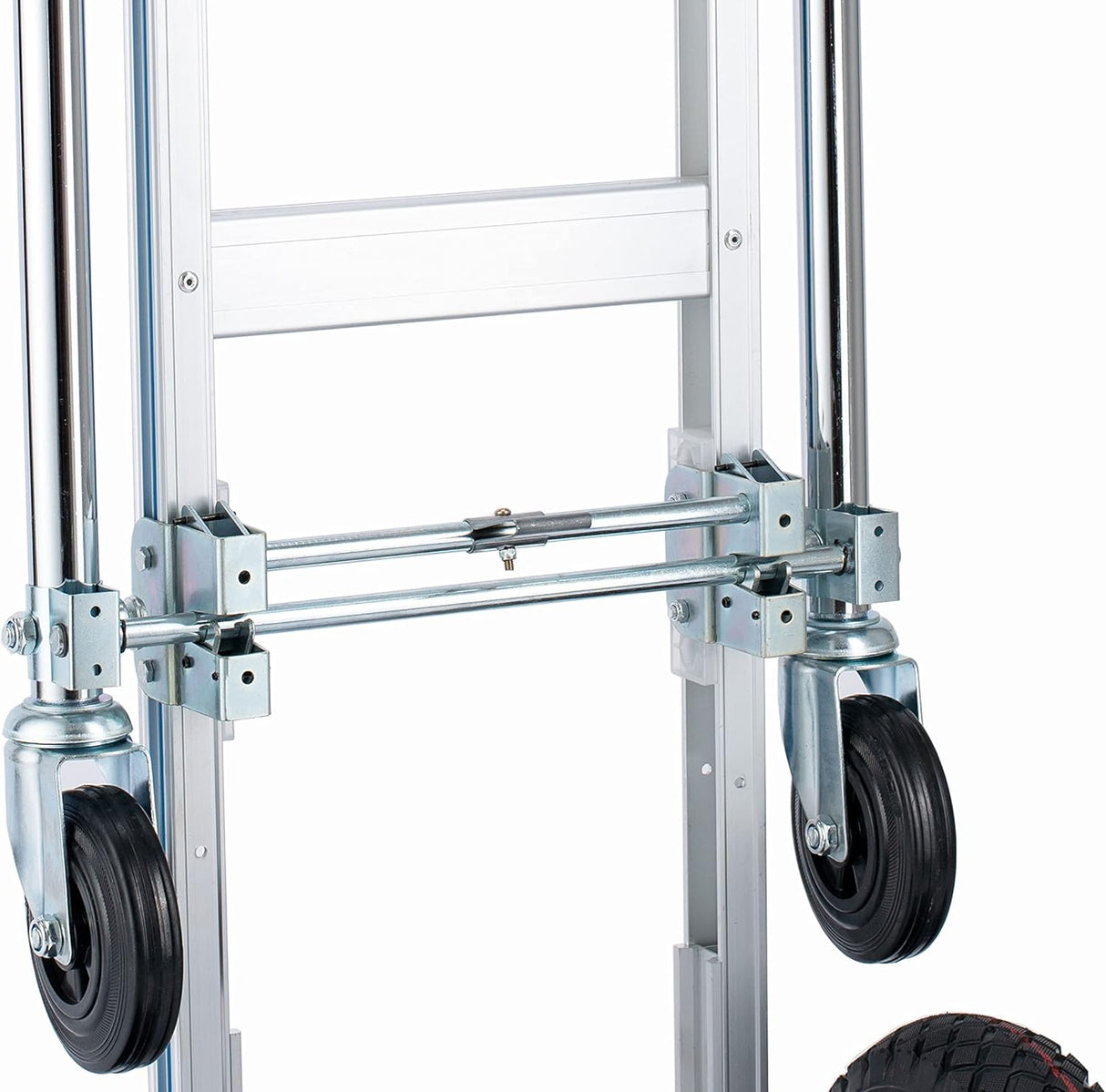 Carretilla de Aluminio 2 en 1 770lbs Capacidad Utility Cart