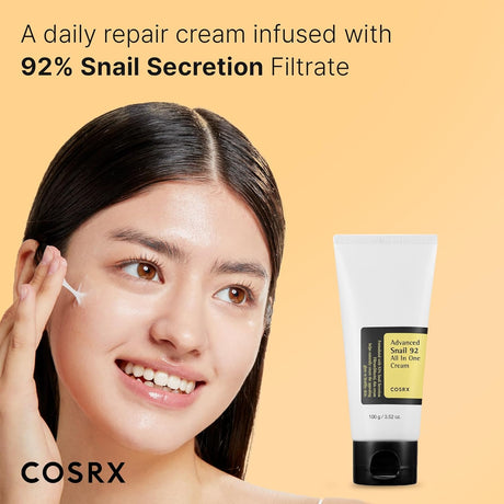 Hidratante Facial Reparador Diario 92% Mucina de Caracol