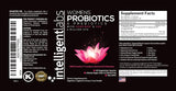 Intelligent Labs Probióticos Mujer con Cranberry, 6 Mil Mill CFU