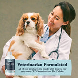 Fera Pets - Aceite de pescado para perros y gatos, 16 onzas, 96 porciones, aceite de pescado líquido con pescado capturado en la naturaleza para mantener la piel, el sistema inmunológico y la función
