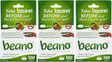 Enzima alimentaria Beano, 100 tabletas, pack de 3