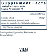 Extracto de Boswellia Serrata - Apoyo Articular y Digestivo