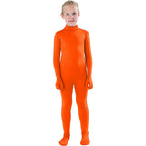 Disfraces de Body estilo Zentai talla XL naranja