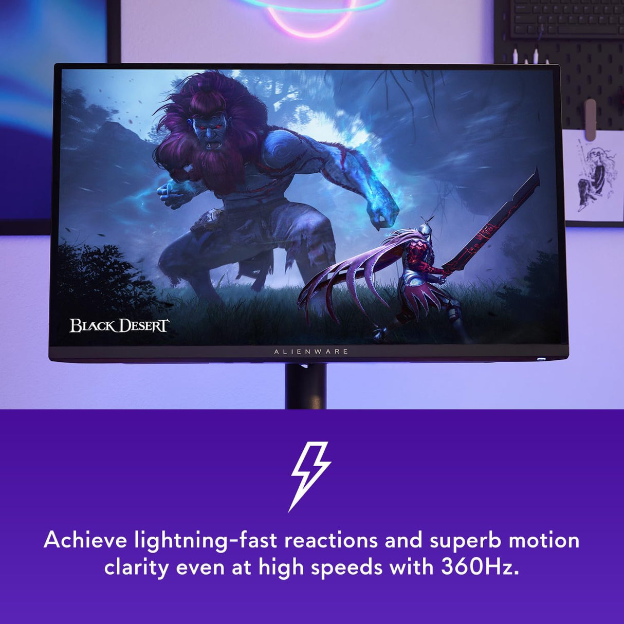 Monitor Gaming Alienware AW2725DF 26.7 WQHD 360Hz 0.03ms
