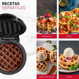 Mini Waffle Maker Holstein, Antiadherente, 4 pulgadas, Rápido