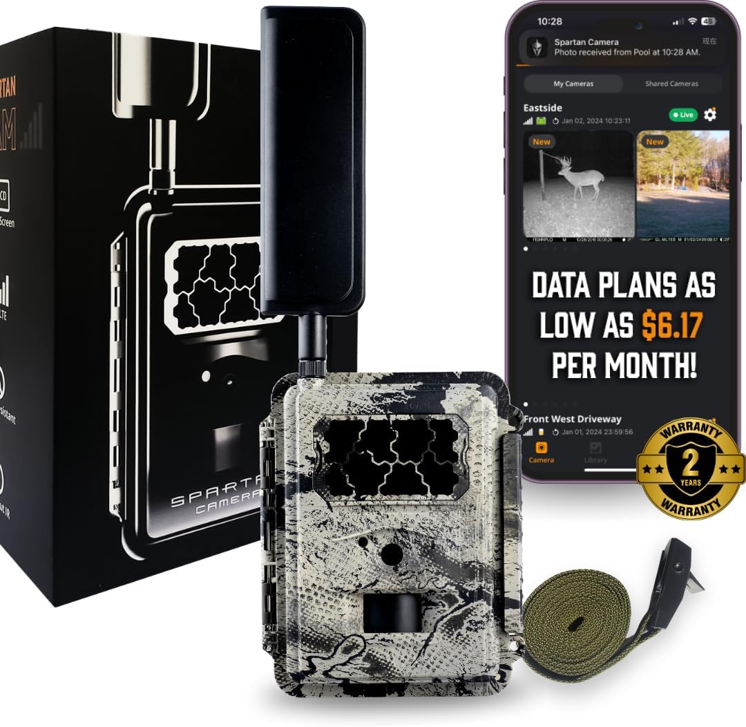 Cámara de Caza Spartan Gocam 4G LTE, HD Video, Modelo Areus