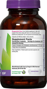 Suplemento Oregon & Wild Harvest Cápsulas de astrágalo 180 u