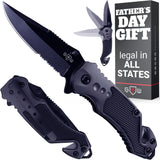 Cuchillos para regalo del padre negro