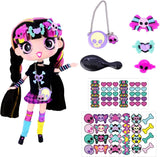 Muñecas Luna Decora 11'' con Stickers y Diversión Creativa