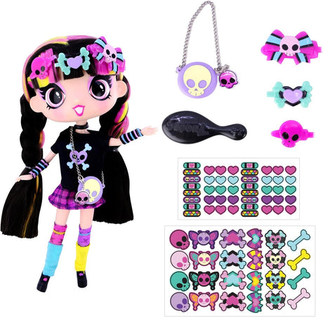 Muñecas Luna Decora 11'' con Stickers y Diversión Creativa