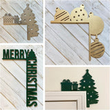 Adorno Navideño Puerta Superior, Decoración Divertida, E