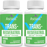 Suplemento Ascuoli Trans-Resveratrol Sublingual Pureza 99%
