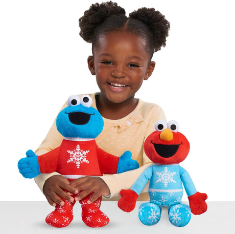 Peluche Grande Cookie Monster de Sesame Street, Suave, 15