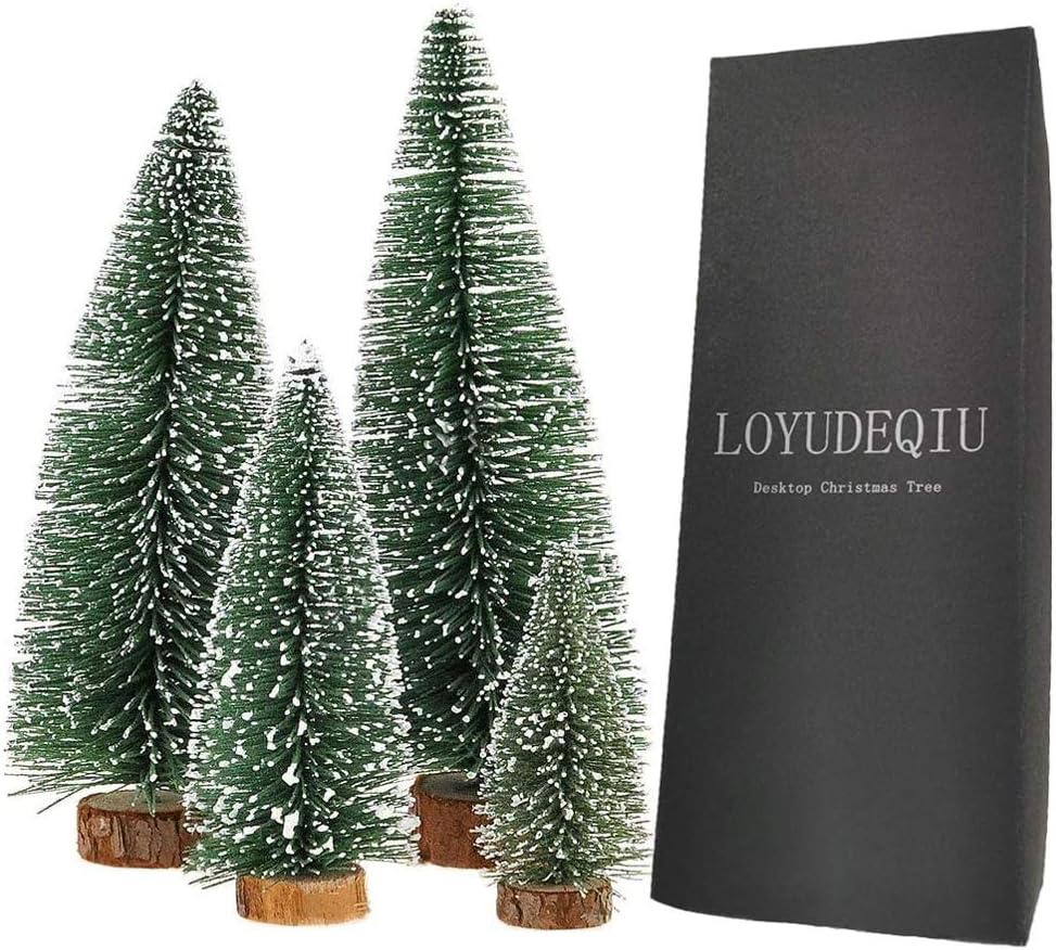 Árbol de Navidad Miniatura de Mesa, Decoración, Pequeño Modelo