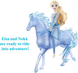 Juguetes Disney Frozen Mattel, Elsa y Nokk, Set de Moda y Figura