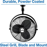 Ventilador de Techo Industrial Air King 20, 1/6 HP, 9320