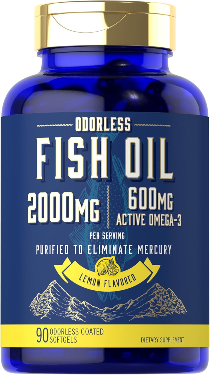 Aceite de Pescado Carlyle 2000mg Omega 3 90 cápsulas
