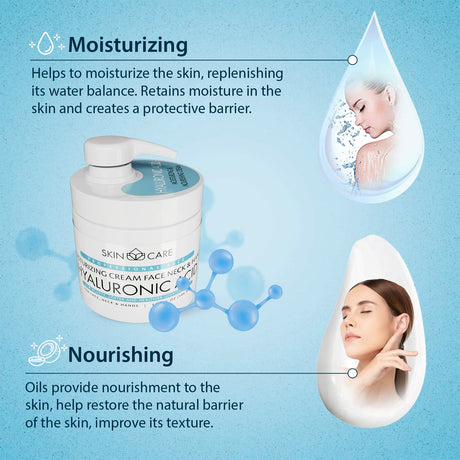 Crema hidratante 3 en 1 con ácido hialurónico Skin Care