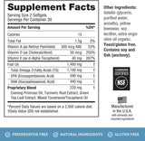 Suplemento  para aliviar los ojos secos - Omega-3 y 8