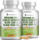 JB Wellness Aceite de Orégano, Ajo, Olivo y Astrágalo 120 cápsulas