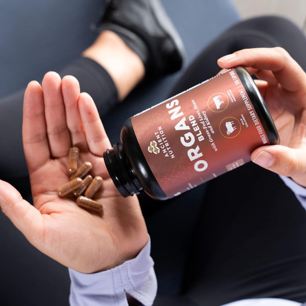Suplementos de Órganos, Complejo Nutritivo Hígado y Corazón