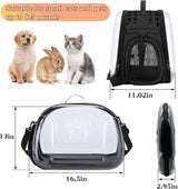 Transportadora BNOSDM Plegable para Gatos y Perros Pequeños