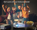 Proyector GooDee 4K Soporte 1080P WiFi Bluetooth 15000L